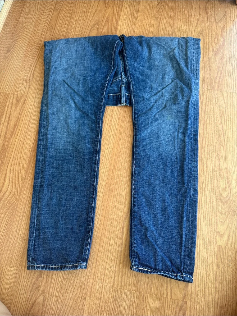 Levi's Men's Straight Jeans in Blue Denim